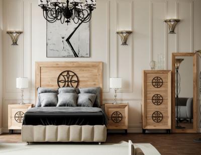 Dormitorio modular roble