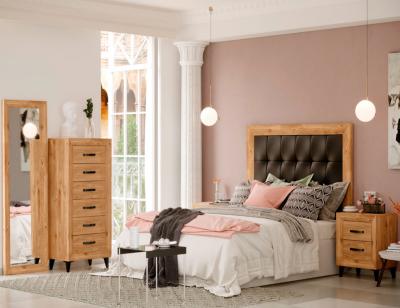Dormitorio modular roble3