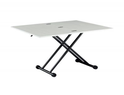 Mesa centro tamesis blanco artico pata negra