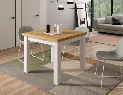 Mesa comedor extensible libro