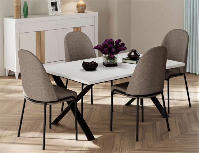 Mesa comedor xara blanco nieve
