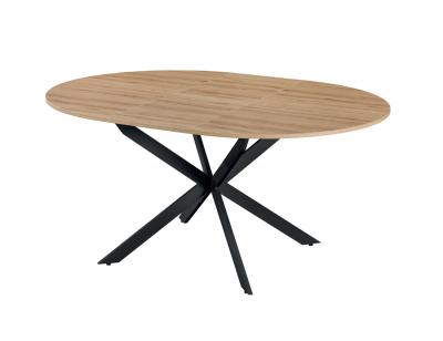 Mesa landa roble amazonia patas nero mate