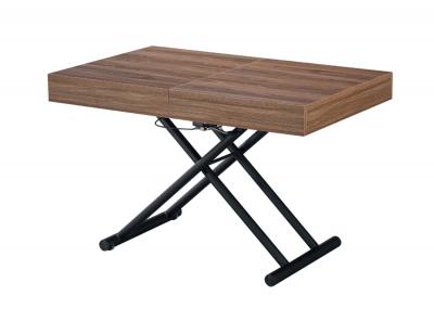 Mesa nemesis regulable elegant patas negro mate