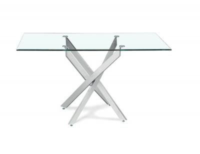 Mesa nesy comedor patas metalicas cromado