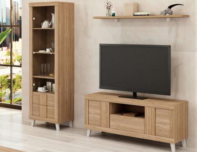 Mueble de salon strait 16 roble