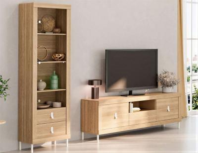 Mueble de salon strait 9 roble
