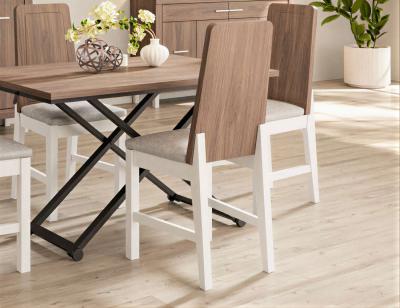 Silla comedor cronos nogal