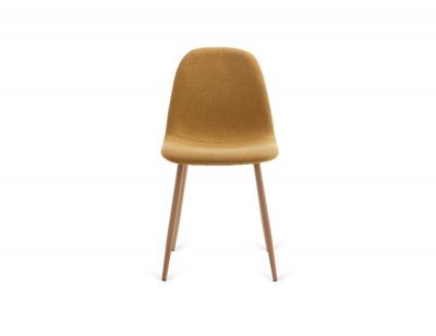 Silla cordoba tela barrel beige tostado con patas metálicas efecto madera_(2)