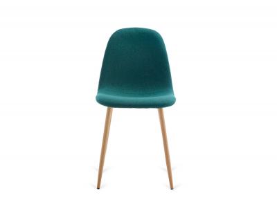 Silla cordoba tela barrel verde