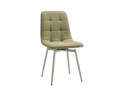 Silla paiporta verde patas color crema