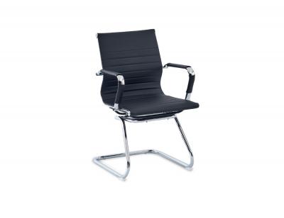 Silla paris confidente polipiel negro_(2)