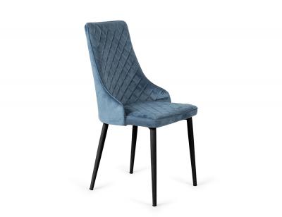 Silla terciopelo imperial velvet azul