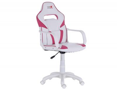 Sillon giratorio blanco rosa