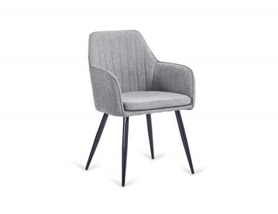 Sillon victor gris ceniza patas metalicas negra_(2)