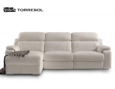 exterior Catastrófico Limitado Sofás chaise longue en Piel | Factory del Mueble Utrera