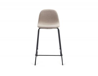 Taburete cordoba beige tostado patas negro mate_(2)